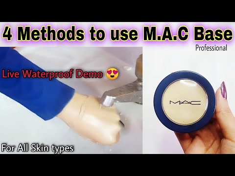 4 Methods to use Mac Pancake | Affordable Best Full Coverage foundation | Waterproof foundation
