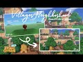 Beau and Erik's Cozy Log Cabins | Speed Build Villager Neighborhood | Animal Crossing New Horizons