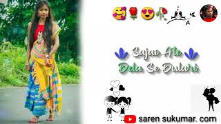 Dular Akharanew Santali White Screen Lyrics Status Video Sukumar. Com Status
