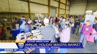 Holiday Makers Market draws crowds to Fall River Brewery in Redding