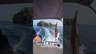 Going back from Hidden Island name is  button Island #HiddenIsland #IndianIsland #OceanOfTheSea#sea