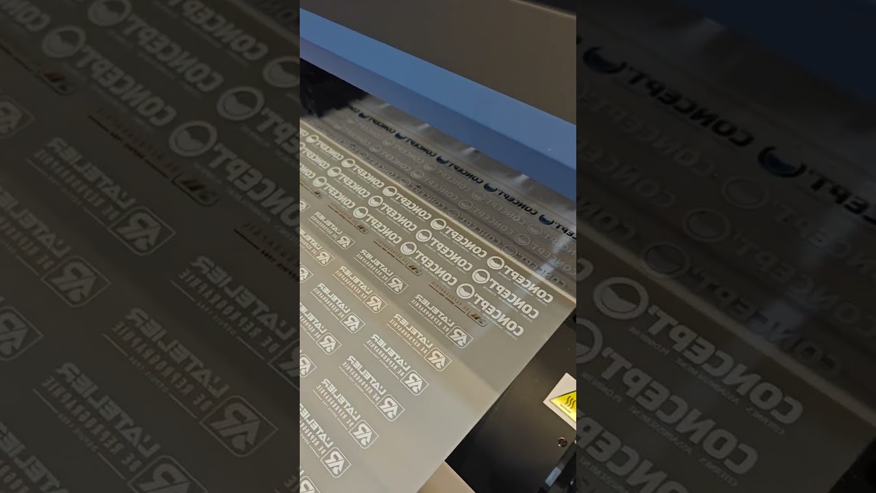 The powerful combination of the Mimaki DTF Printer paired with our Vertical Powder Shaker!