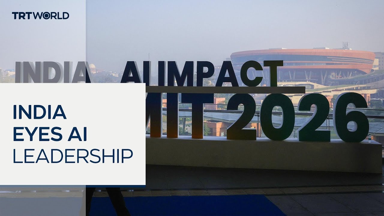 India pushes for AI leadership as global race intensifies - YouTube