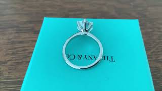 Tiffany & Co Brilliant Round 2.69 ct Diamond Ring on Sale at Bluechipjewelry.com.