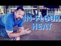 How to Install In Floor Heat in a Workshop