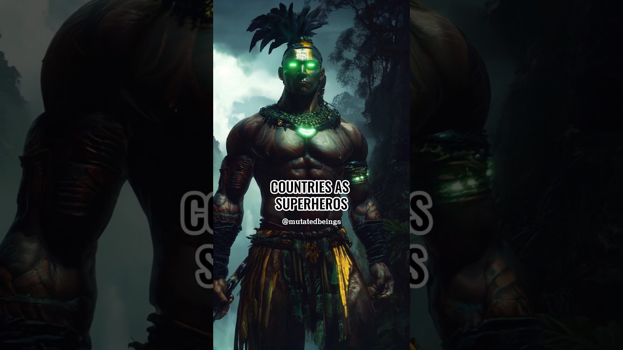 Countries As Superheroes🔥🔥🥶 