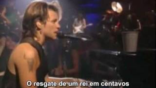 Bon Jovi - Bed Of Roses  (legendado) chords