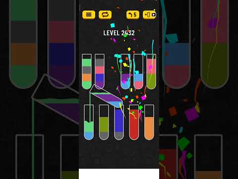 water sort puzzle - level 2432