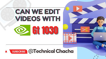 GT 1030 FULL HD VIDEO EDITING || CAN WE EDIT VIDEOS ON GT 1030 in 2023