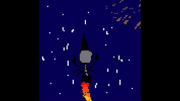 Piskel Animated Short: The Planet Mining Bird