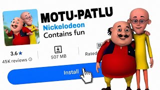 I Played Popular Motu Patlu Cartoon Copy Game On Playstore! 😍🔥