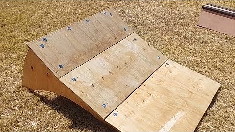 How To Build a Portable Kicker Ramp