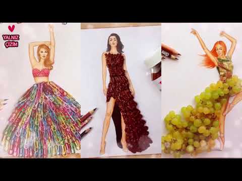 Elbise Çizimleri Yaparken Ufkunuzu Açıcak Tasarım Fikirleri | MODA TASARIM