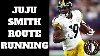 JUJU SMITH-SCHUSTER ROUTE RUNNING Film Breakdown - Pittsburgh Steelers -