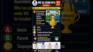 10 MCQ IRS Enrolled Agent EA Exam Part 1 (2026-27) | Individuals #eaexam #eapart1 #enrolledagent