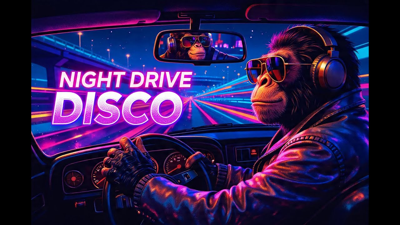 Night Drive Disco Mix 80s–90s | Smooth Synthwave Groove