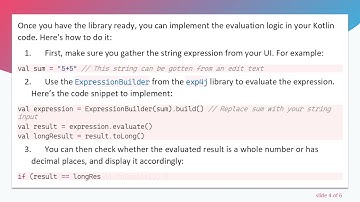 How to Convert a String Expression to an int in Kotlin