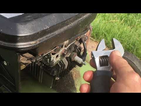 Starting Flooded Lawn Mower