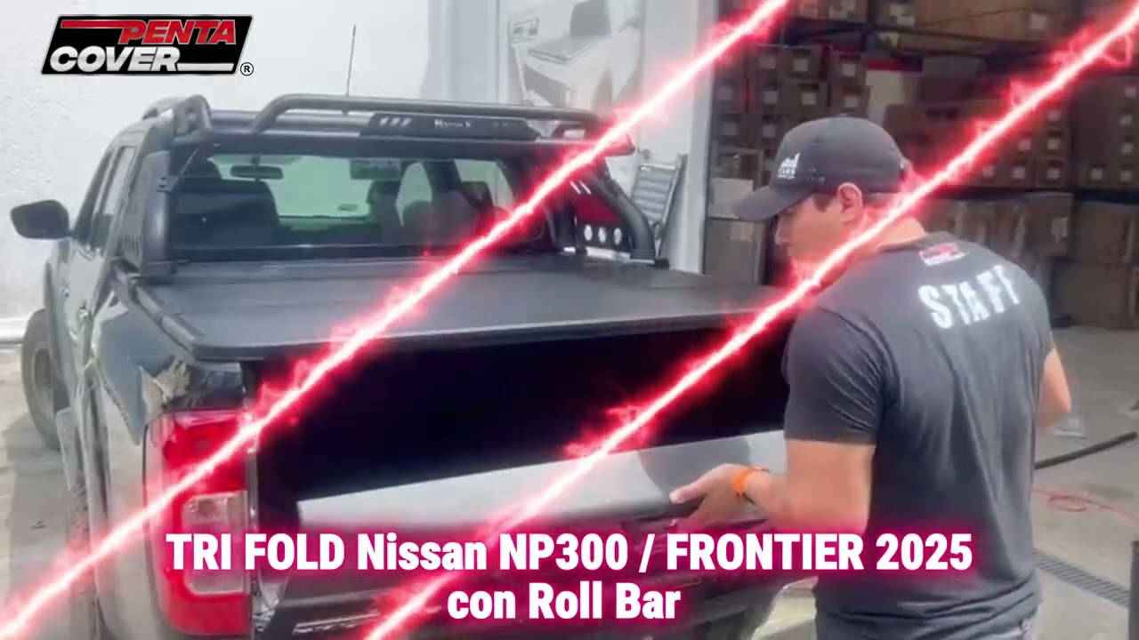 TRI FOLD Nissan Frontier / NP300 2025.