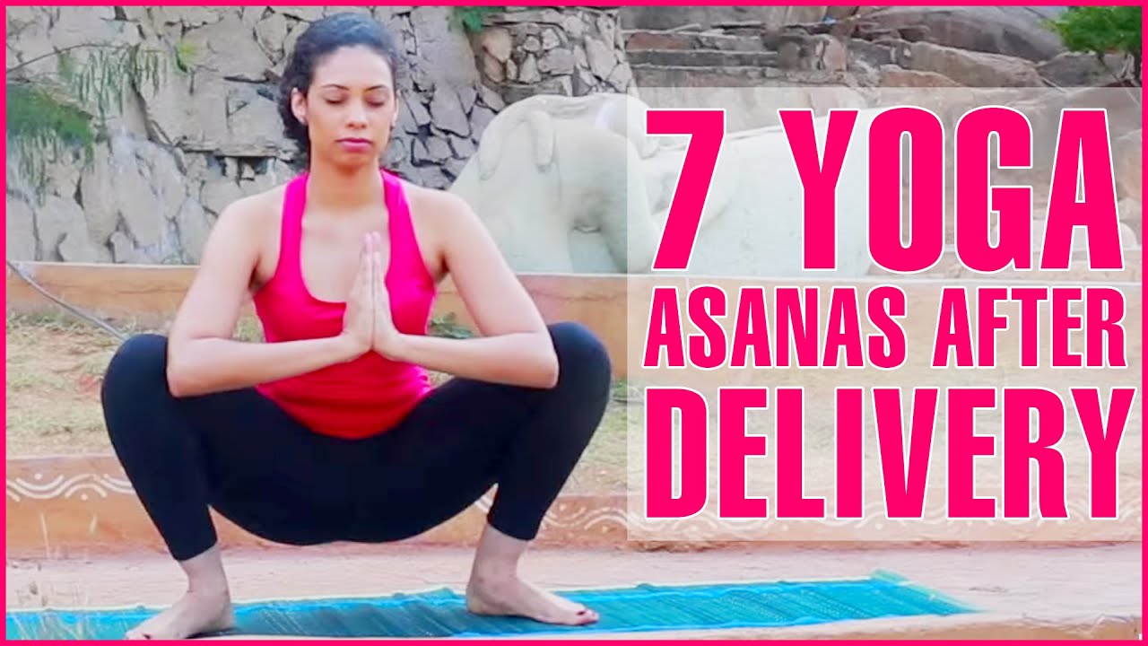 7 Easy Postnatal Yoga Asanas To Reduce Belly Youtube with yoga for weight loss after c section for Encourage