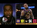 NBA TODAY | "Rockets still trash with KD!" Perk reacts to Houston loss vs LeBron &amp; Lakers 101-94
