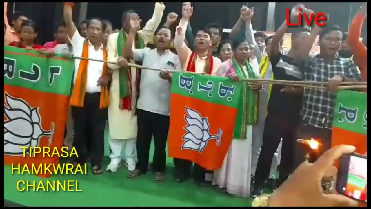 Tipra motha yakarwi BJP banarom fai kha Panchabati Hall nogo