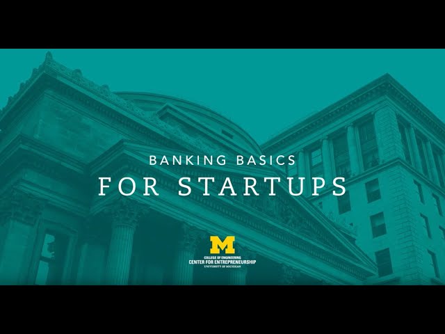Banking Basics for Startups