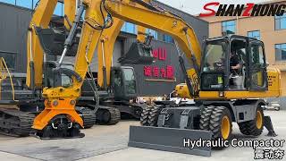 Shanchong Excavator Attachments Showcase#shanzhong #automobile #machine #excavator #factory