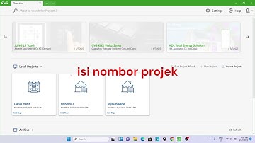KNX-ETS6-Insert Project Number Tutorial