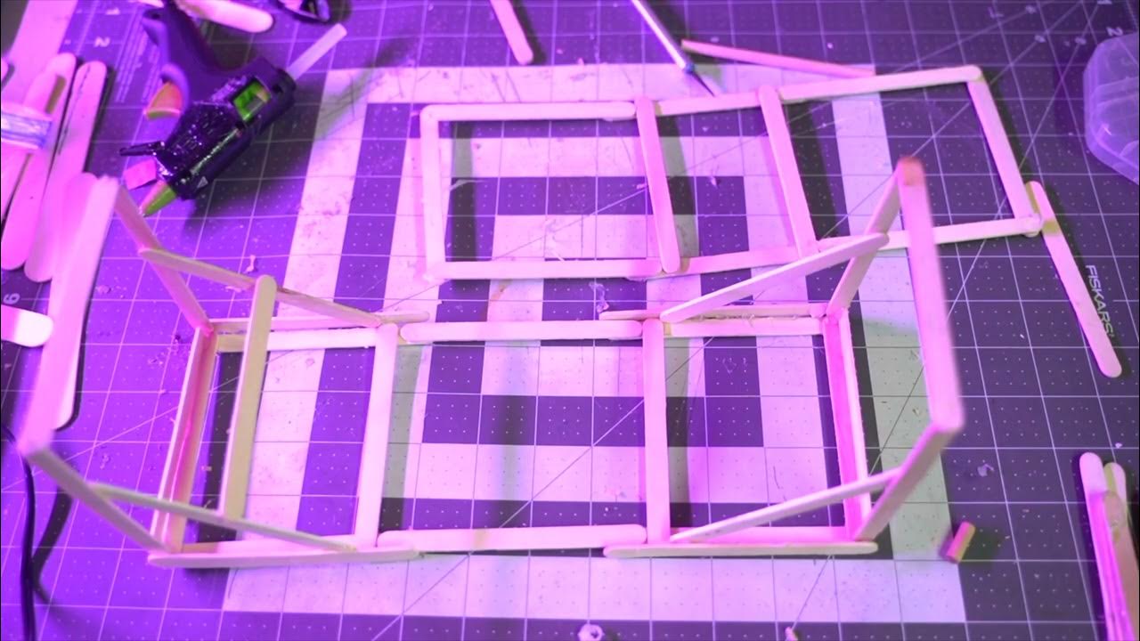 Popsicle stick Hydraulic bridge YouTube