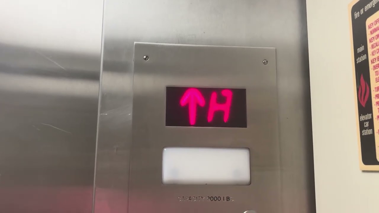 (RT) Downey-Goodlein Elevator at Saunders College of Business at RIT in Rochester NY