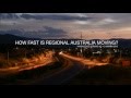 How Fast is Regional Australia Moving?