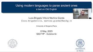 Using Modern Languages to Parse Ancient Ones: a Test on Old English