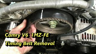 Timing Belt Removal Camry/Lexus 20022006 V6 3.0 L Solara, Avalon