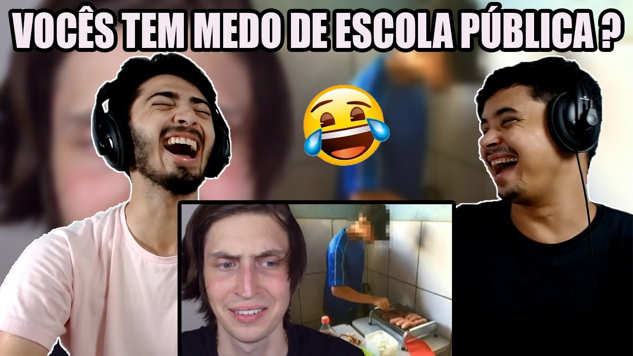 REACT é por isso que tenho medo de escola pública... (FELCA)