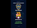 Boca Juniors vs Barcelona SC Prediction | Copa Libertadores Matchday 2 #Shorts