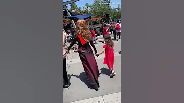 A Glitch In The Matrix Caught On Camera At Disneyland #shorts