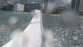 Canoe surfing in Waikiki part 2