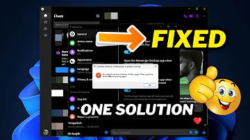 How To Fix "You Cannot Run Two instances of Messenger" (quick fix) | 2024