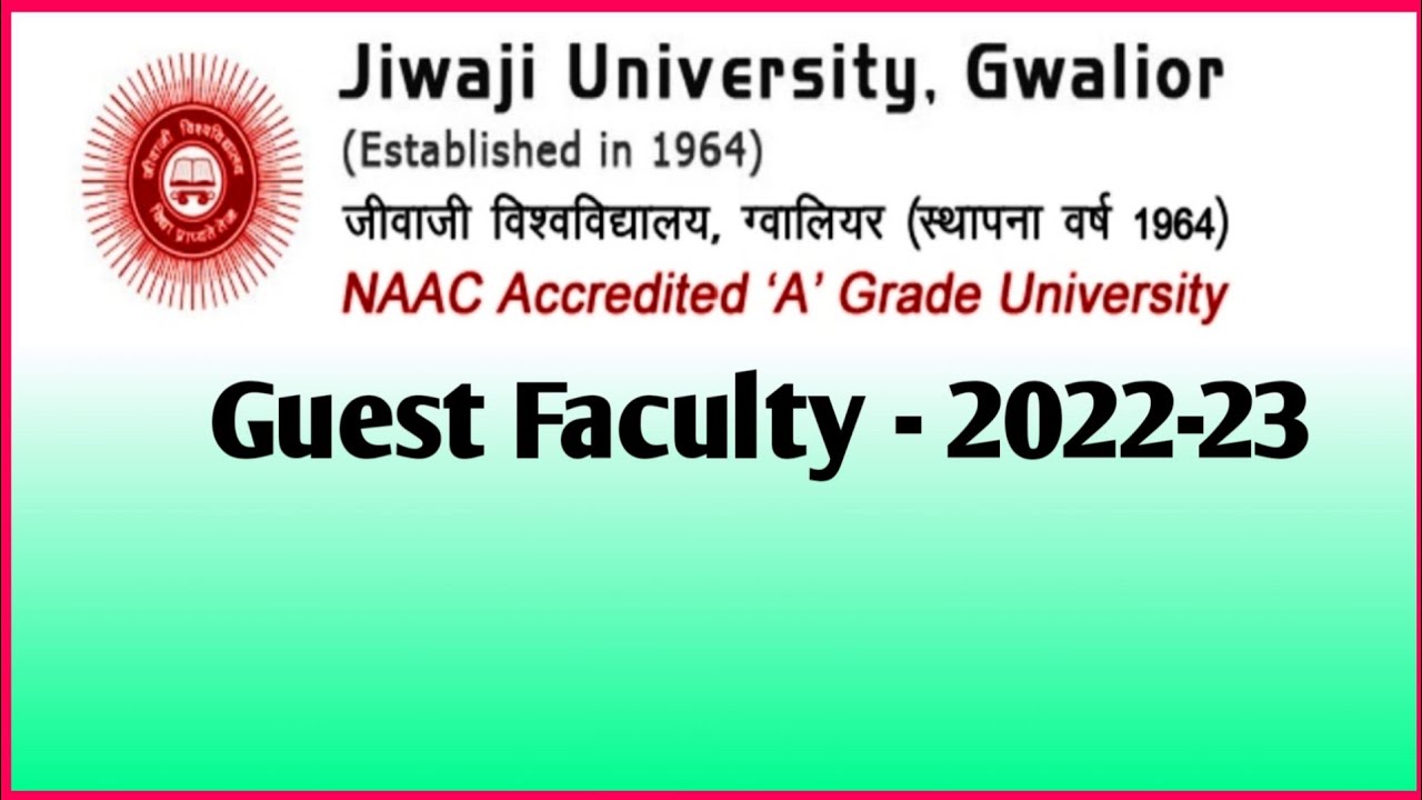 Jiwaji University (Fees & Reviews): India, Madhya Pradesh