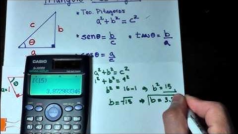 Solucion de Triangulo Rectangulo 3/4