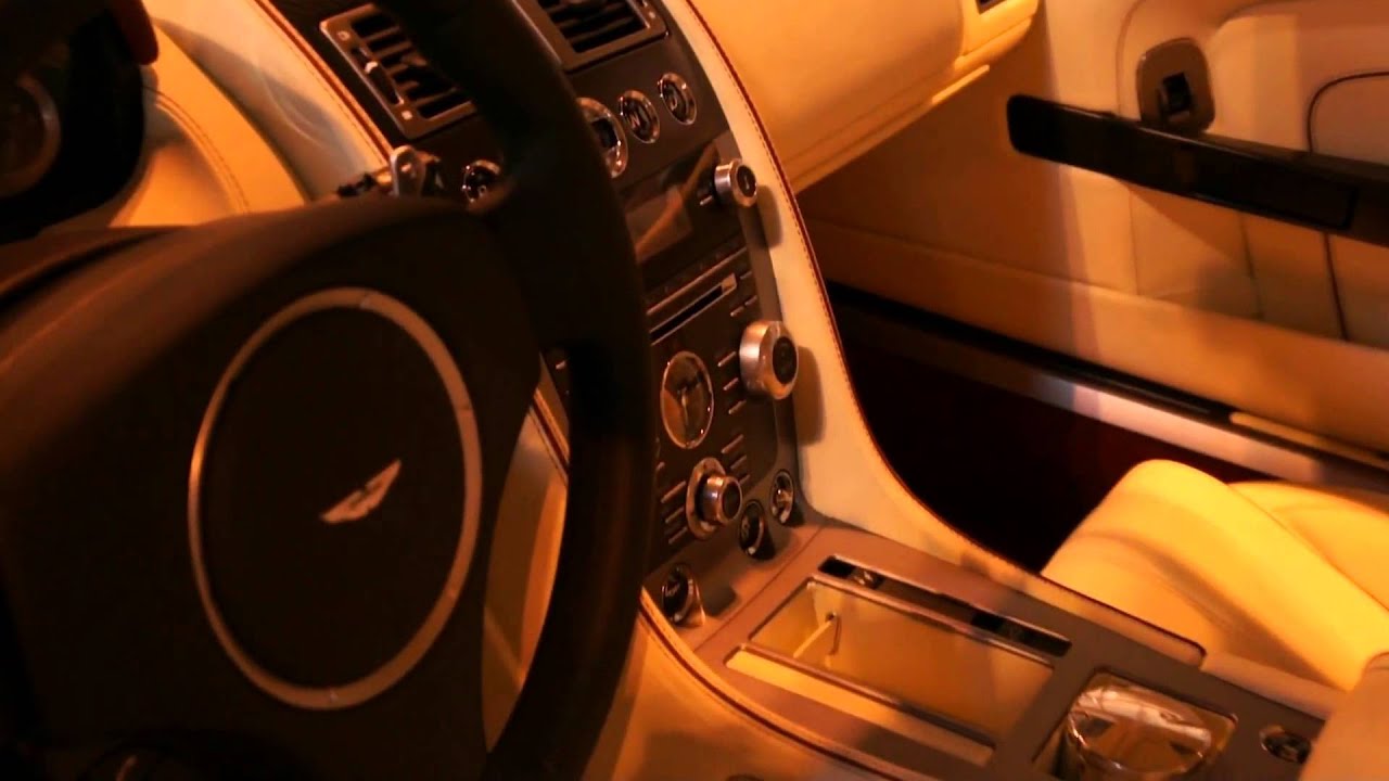 Wnt 2012 Aston Martin Db9 Coupe Interior Side Walkaround