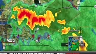 WTVT Tornado Warning Coverage Part 1 (2/24/16)