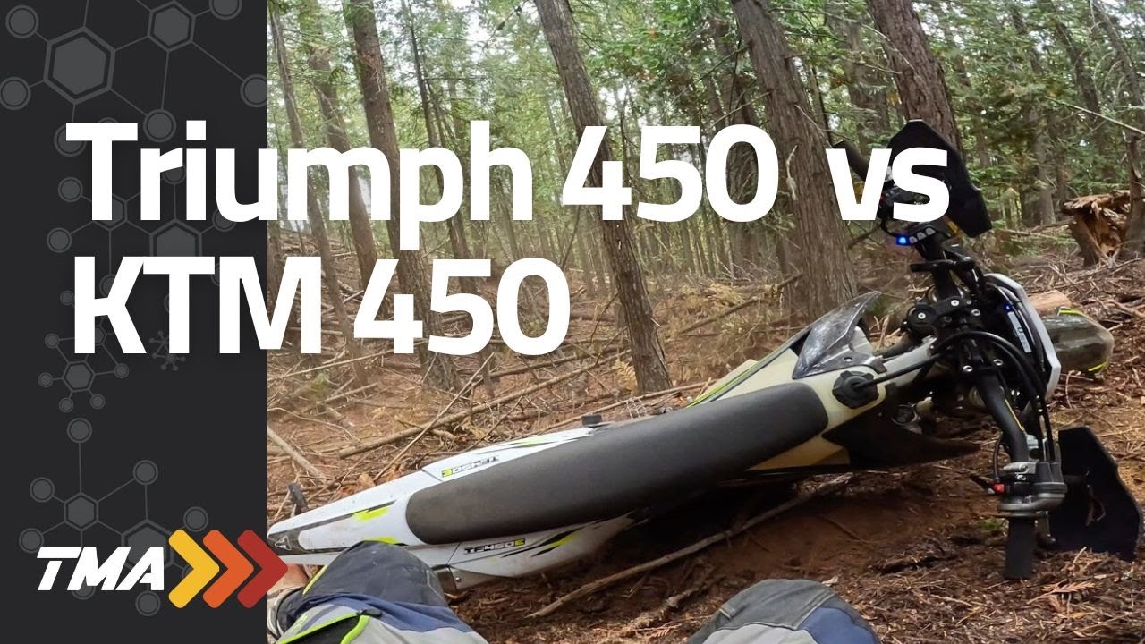 KTM 450 против Triumph 450 (Эпизод 2)