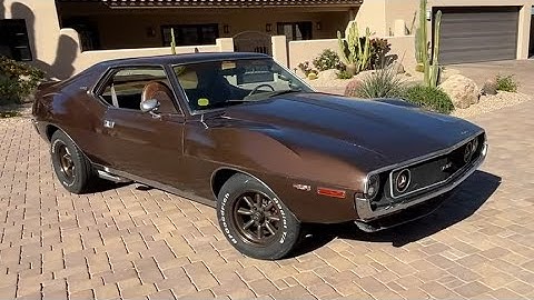 1973 Javelin AMX  with killer 401 engine