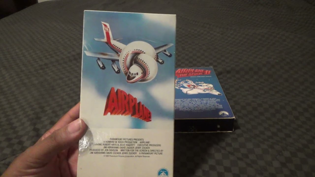 TBT: Airplane Double Feature VHS 60fps