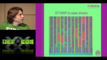 DEF CON 20 - Chris Tarnovsky - Attacking TPM Part 2 A Look at the ST19WP18 TPM Device