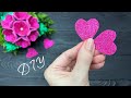 How to make Flowers with Glitter Foam Sheet Craft Ideas