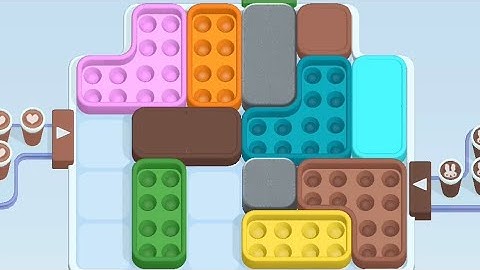 Coffee Rush Block Jam Level 87 Game Walkthrough Solution