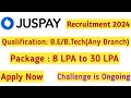 Juspay Developer Hiring Challenge (Bangalore) - January 2024 #itjobs #india #btechjobs #juspay #soft